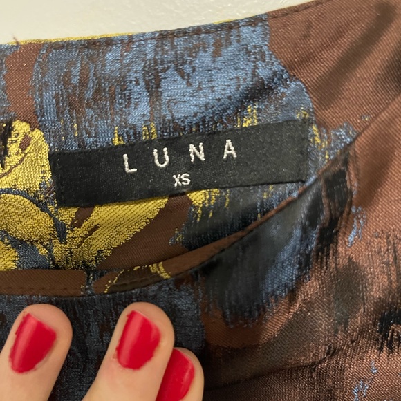 Luna Midi Fit and Flare Vintage Style Dress - Picture 3 of 4